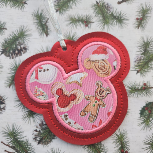 Mr. Mouse Scrap - Pink Christmas Snacks