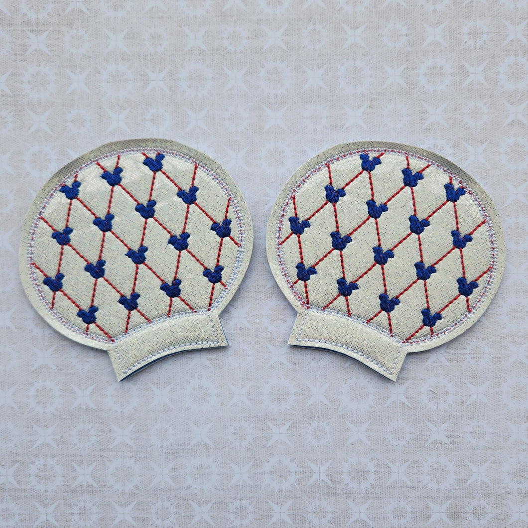 Quilted Mouse Heads