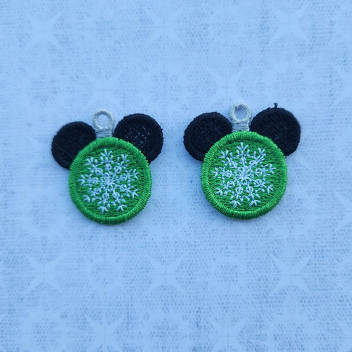 Snowflake Mouse Ornament