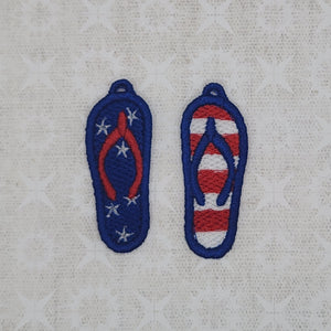 Stars & Stripes Flip Flops