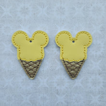 Load image into Gallery viewer, Mouse Ice Cream Cone - Yellow