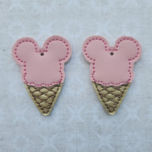 Load image into Gallery viewer, Mouse Ice Cream Cone - Light Pink