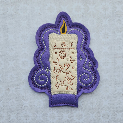 Black Flame Candle