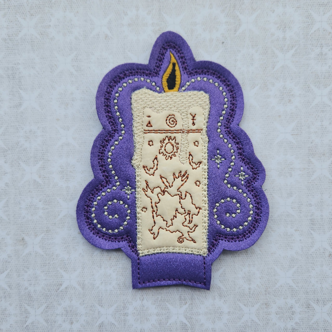 Black Flame Candle