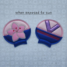 Load image into Gallery viewer, Mulan w/ color changing flower (white to pink in sun)