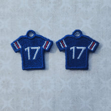 Load image into Gallery viewer, Football Jersey #17 - Blue/Red/White
