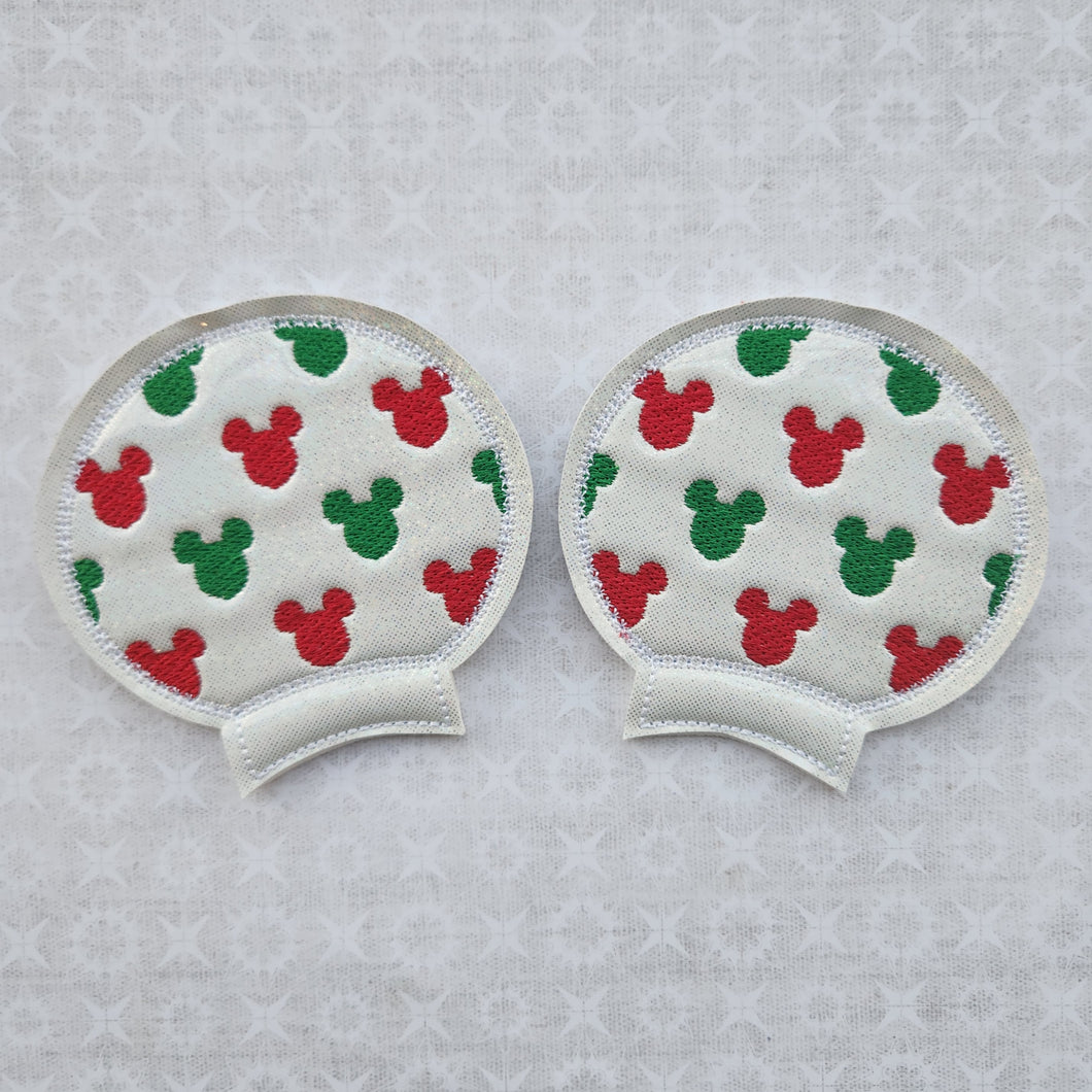Christmas Mouse Heads