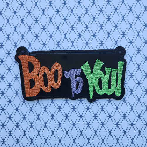 Boo to You