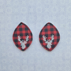 Buffalo Plaid Deer