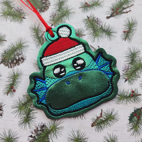 Santa Sea Monster
