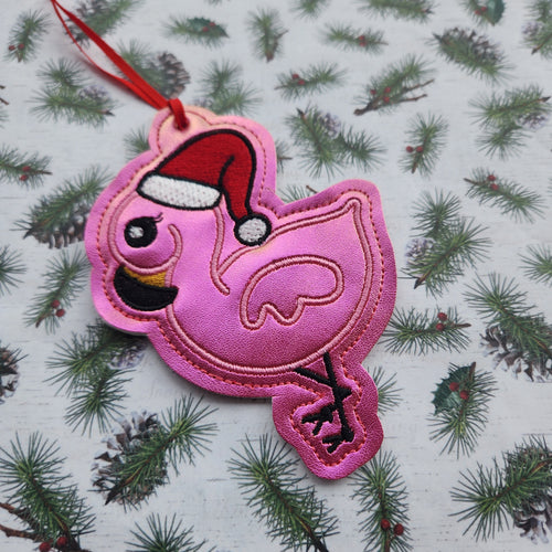 Santa Flamingo