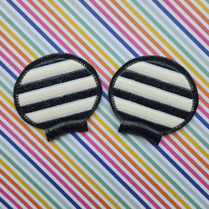 B GRADE - Black & White Stripes