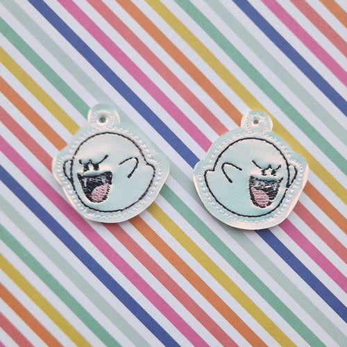 B GRADE - Video Game Ghost Earrings