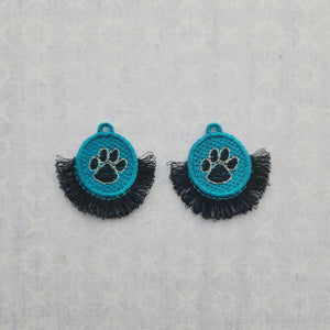 Vacay Fringe - Paw Print