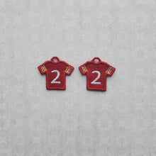 Load image into Gallery viewer, Football Jersey #2 - Garnet/Gold/White