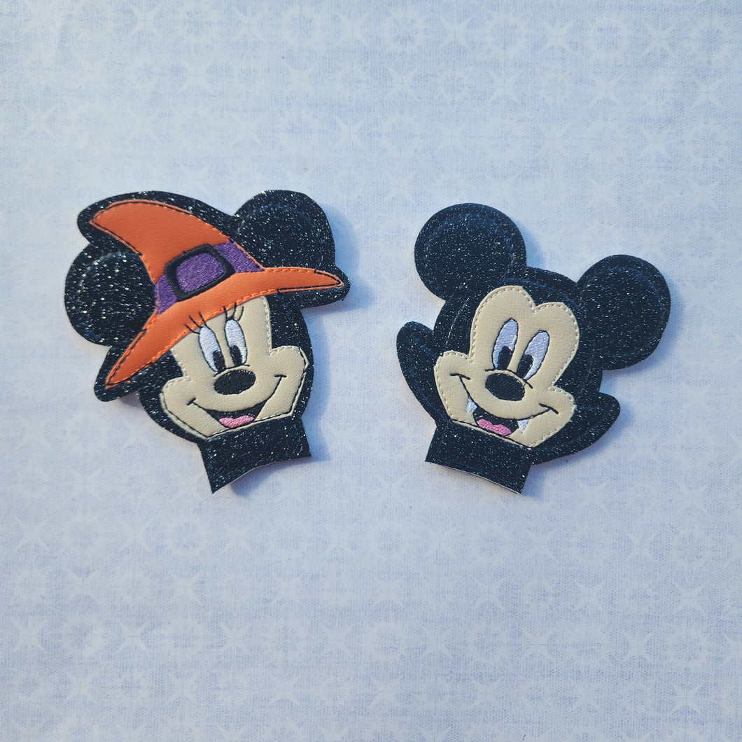 Minnie Witch & Mickey Vamp