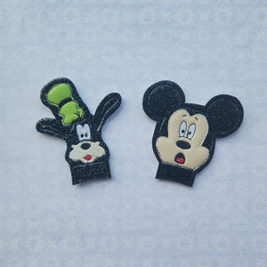 Scared Mickey & Goofy