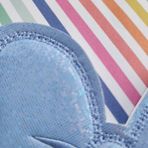B GRADE - Light Blue Holo Bow