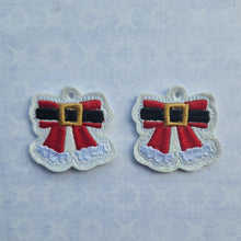 Load image into Gallery viewer, Santa Bow