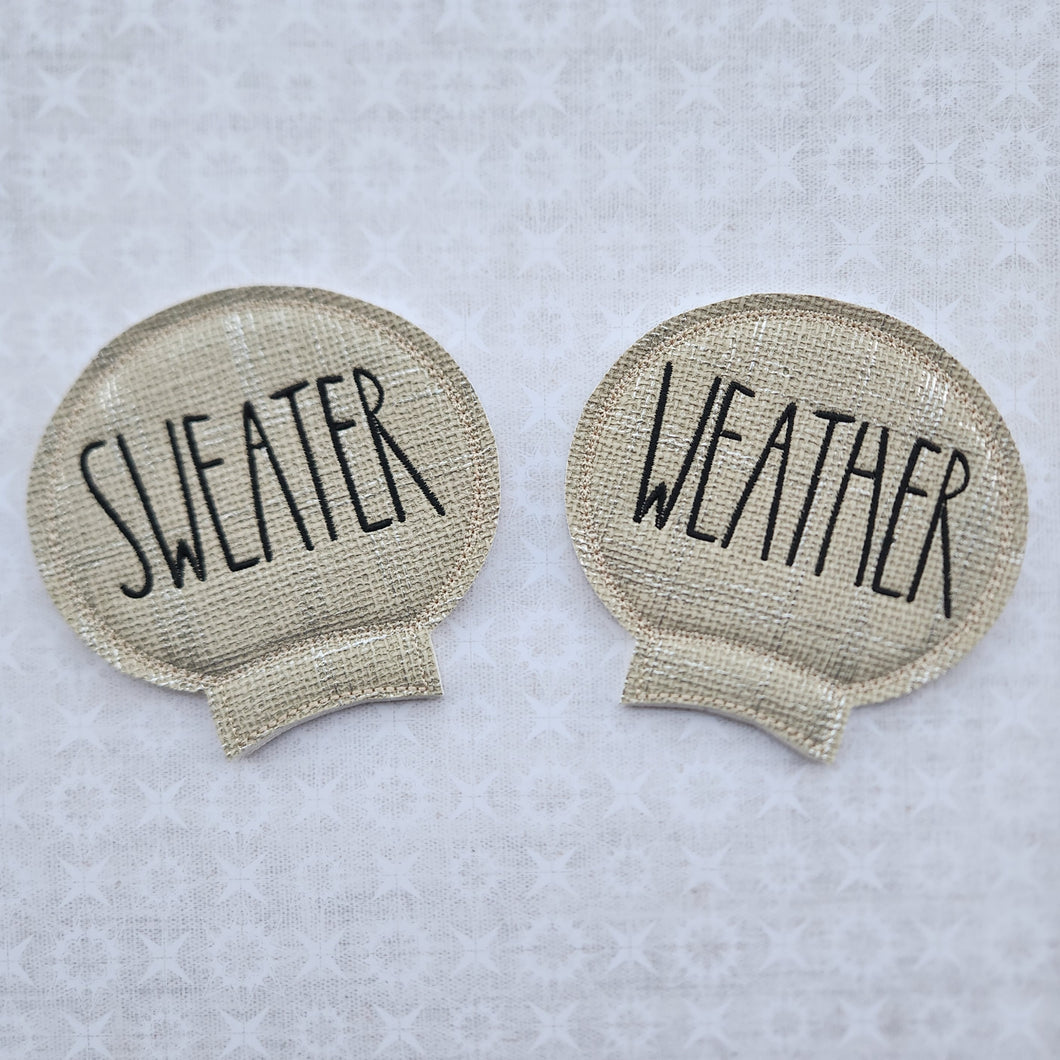 Sweater Weather