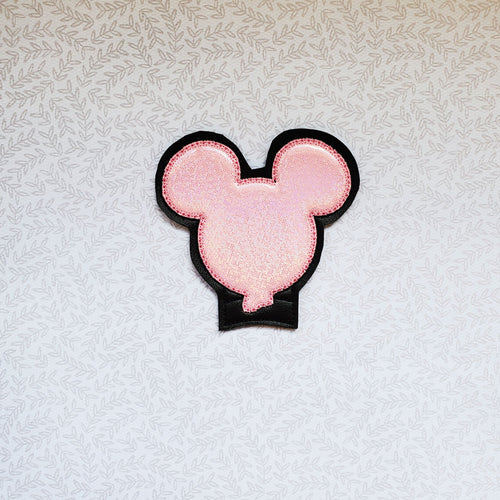 Mouse Balloon - Light Pink Holo