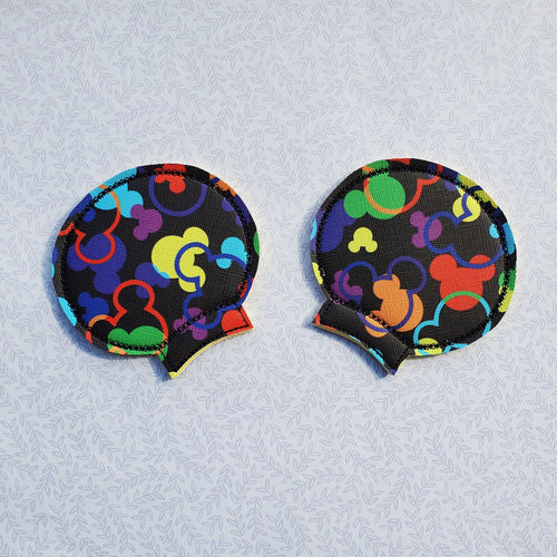 Rainbow Mousefetti - Black