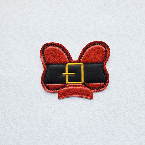 Santa Belt Bow