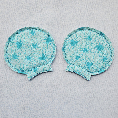 Mickey Flowers - Light Blue