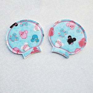 Floral Mouse Heads