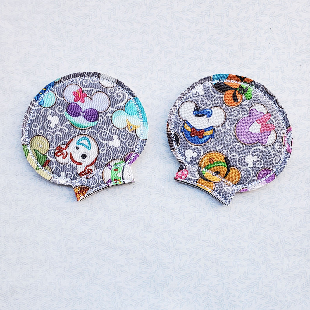 Gray Character Cookies