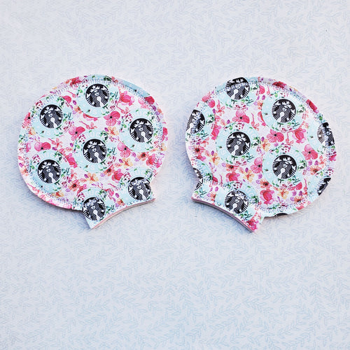 SB Coffee Floral Logos