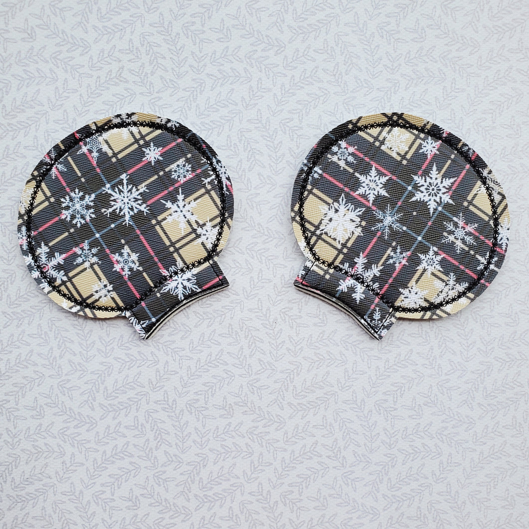 Plaid Snowflakes