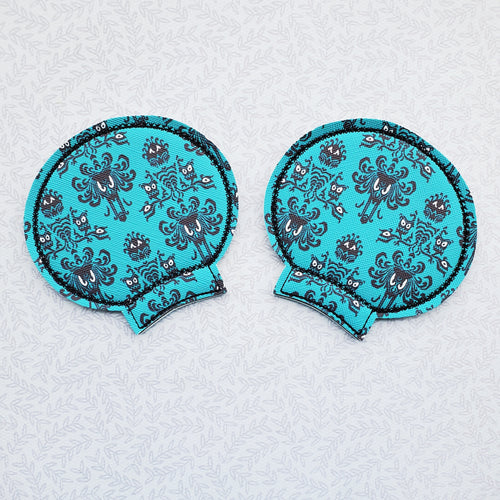 Spooky Wallpaper - Teal