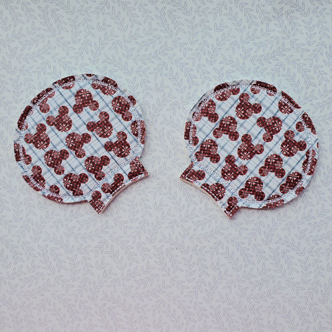 Plaid Mickey Heads