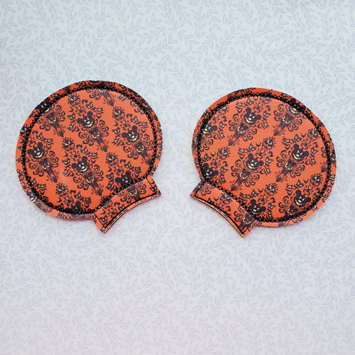 Spooky Pumpkin Wallpaper - Orange