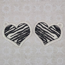 Load image into Gallery viewer, Zebra Hearts