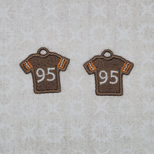Load image into Gallery viewer, Football Jersey #95 -  Brown/Orange/White