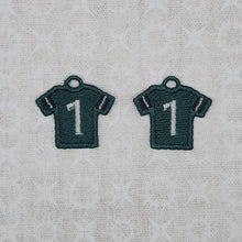 Load image into Gallery viewer, Football Jersey #1 - Green/Black/White
