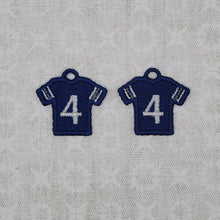 Load image into Gallery viewer, Football Jersey #4 - Navy/Gray/White