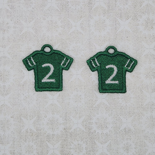 Football Jersey #2 - Green/White
